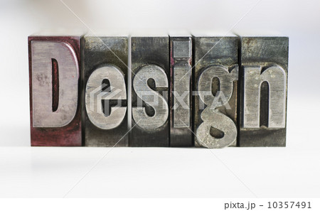 Close up of single word made of printing blocks Close up of single word made of printing blocks 10357491