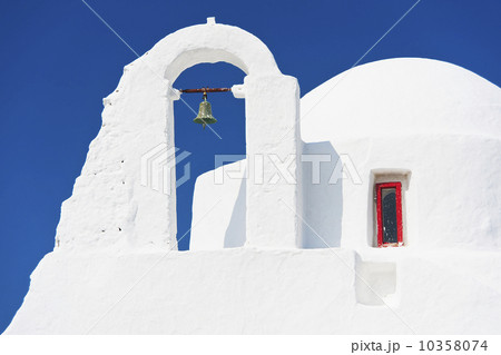 Greece, Cyclades Islands, Mykonos, Paraportiani church 10358074
