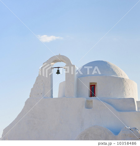 Greece, Cyclades Islands, Mykonos, Paraportiani church 10358486