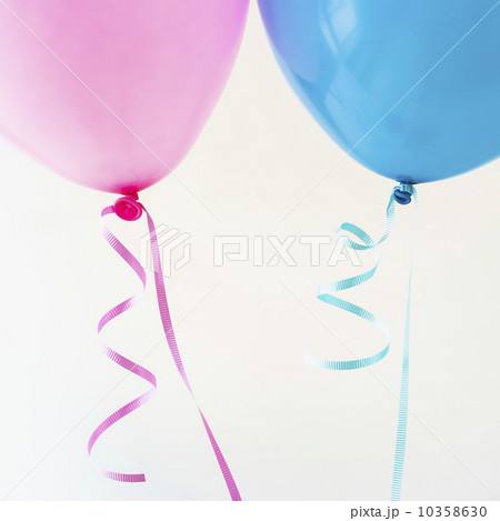 Studio shot of two balloons 10358630