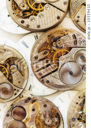 Variety of watches striped to parts Variety of watches striped to parts 10359410
