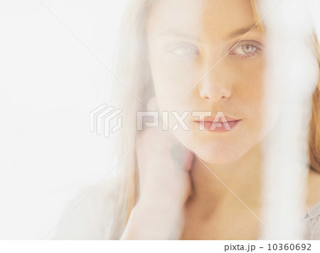 Portrait of young blond woman 10360692