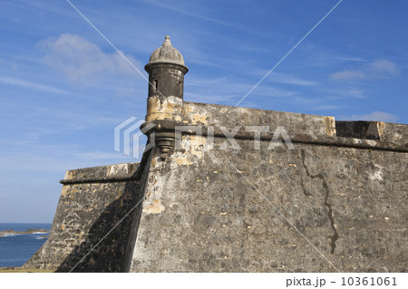 Puerto Rico, Old San Juan, section of El Morro Fortress 10361061