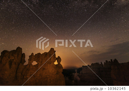 Rock formations at night Rock formations at night 10362145