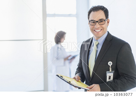 Portrait of health administrator in hospital 10363077
