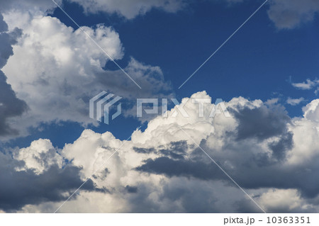 Puffy clouds on sky Puffy clouds on sky 10363351