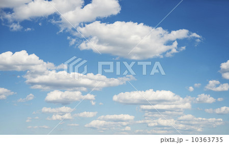 Blue sky with white clouds Blue sky with white clouds 10363735