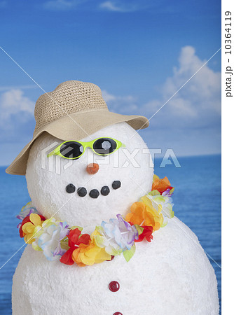 Snowman at sea Snowman at sea 10364119