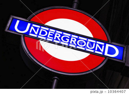 UK, London, Subway sign 10364407