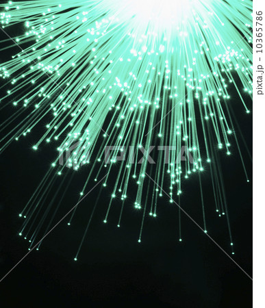 Fiber optic glowing, studio shot 10365786
