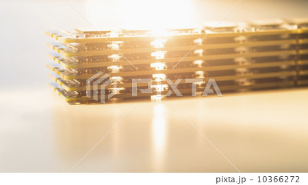 Studio shot of computer chips Studio shot of computer chips 10366272