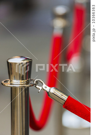 Red rope and stanchion 10366363
