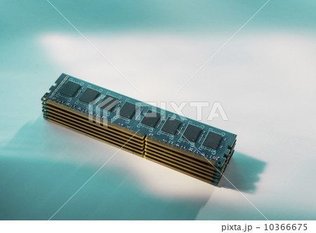 Studio shot of computer chips Studio shot of computer chips 10366675