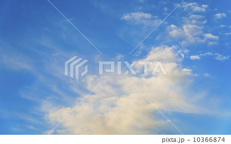 Blue sky with clouds 10366874