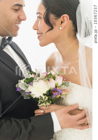 Happy newlywed couple 10367237