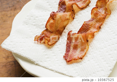 Fried bacon Fried bacon 10367525