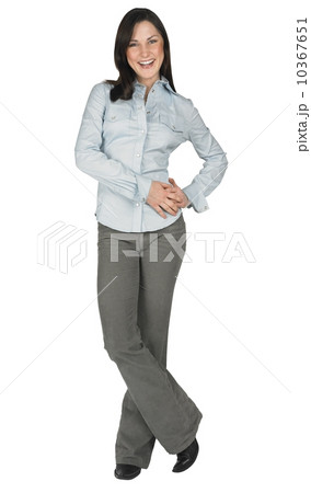 Portrait of a friendly woman 10367651
