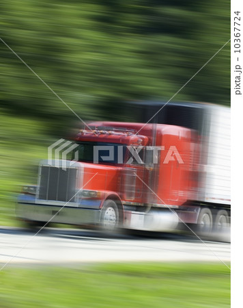 Semi truck on highway Semi truck on highway 10367724