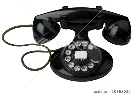 Still life of an old-fashioned telephone 10368036