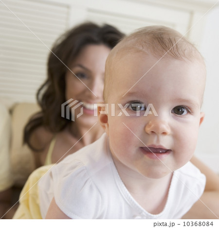 Closeup of baby with mother 10368084