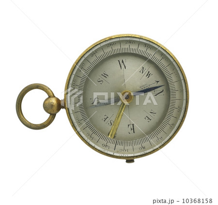 Gold antique compass 10368158