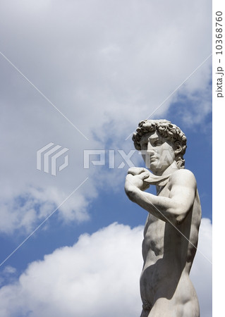 Michelangelo's David in the Piazza della Signoria Florence Italy 10368760