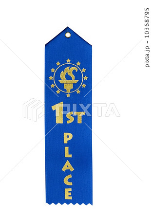 Still life of a blue ribbon 10368795