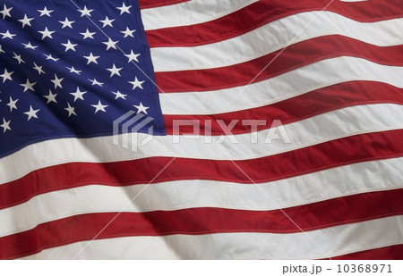 Closeup of the American flag 10368971