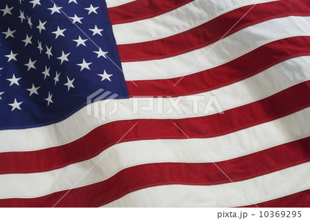 Closeup of the American flag 10369295