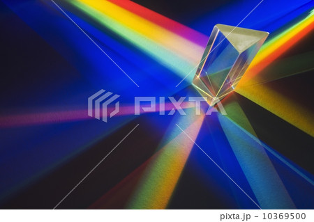 Light passing through a prism 10369500