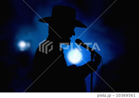 Country singer on stage 10369561