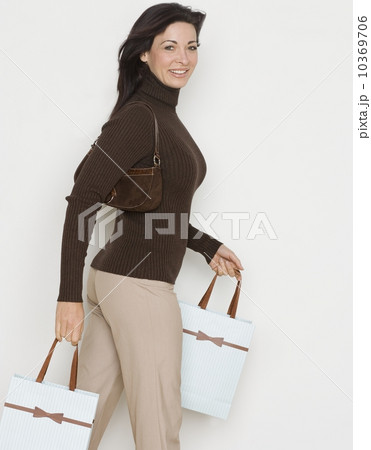 Woman with shopping bags Woman with shopping bags 10369706