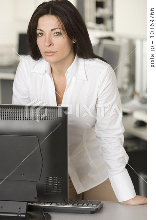 Portrait of woman in office 10369766