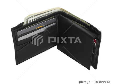 Still life of an open wallet 10369948