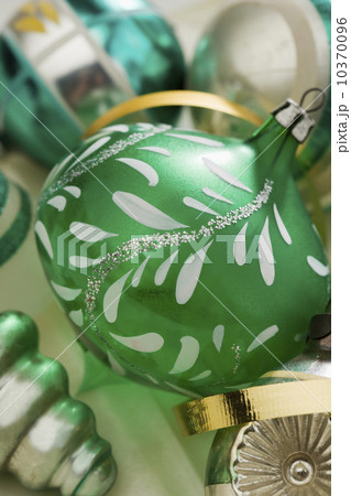 A group of Christmas ornanaments A group of Christmas ornanaments 10370096