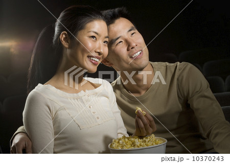 Couple watching a movie 10370243