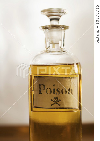 Still life of a bottle of poison 10370715