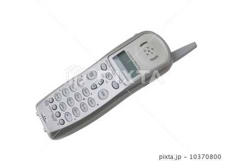 Close up of cordless telephone 10370800