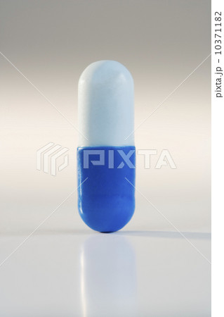 Close up of two tone pill 10371182
