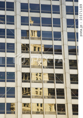 Reflection of the Wrigley Building Chicago Illinois USA Reflection of the Wrigley Building Chicago Illinois USA 10371189