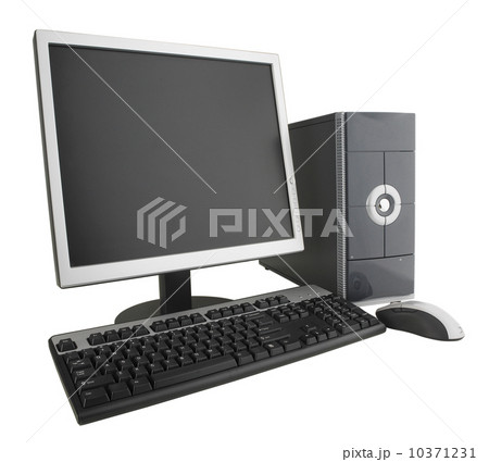 Close up of desktop computer 10371231