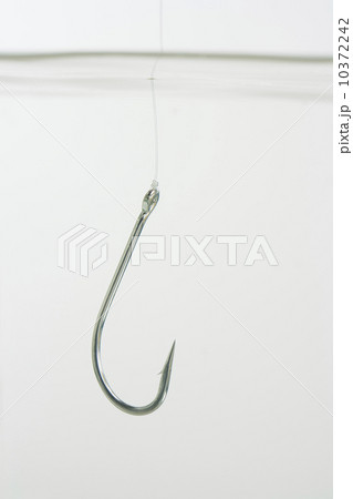 Close up of fish hook in water 10372242
