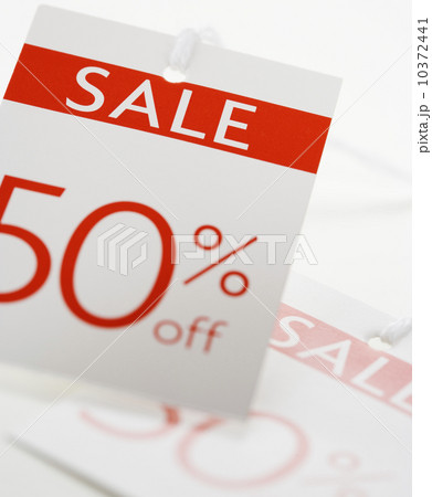 Close up of sale sign 10372441