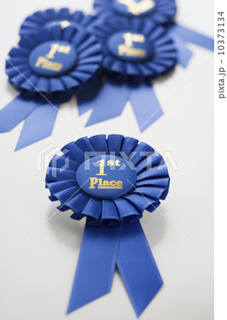 Close up of First Place ribbons 10373134