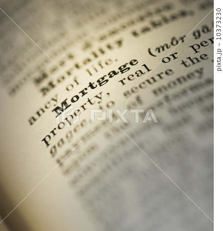 Close up of Mortgage in the dictionary 10373230