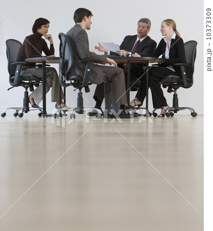 Group of businesspeople having meeting Group of businesspeople having meeting 10373309