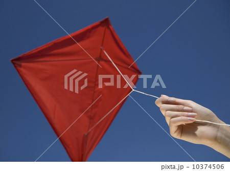 Woman flying kite 10374506