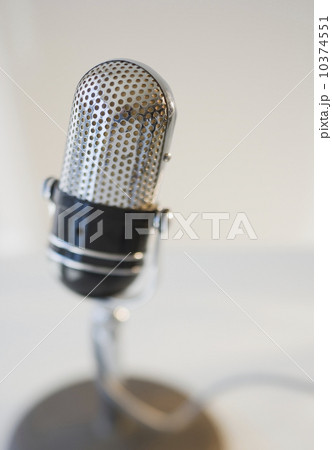 Close up of microphone Close up of microphone 10374551