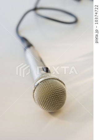 Close up of microphone 10374722