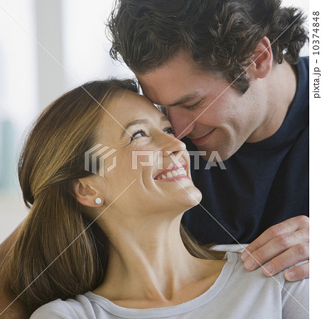 Couple smiling at each other Couple smiling at each other 10374848